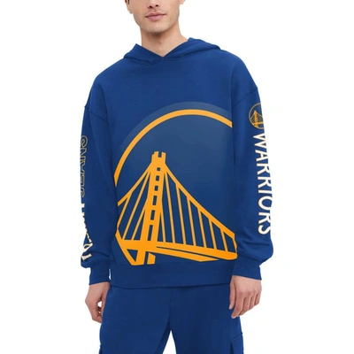 Tommy Jeans Men's  Royal Golden State Warriors Kennyâ Pullover Hoodie