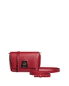 Akris Little Anouk Leather Crossbody Bag - Red In Crimson