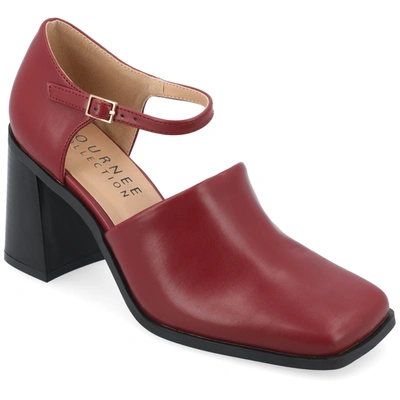 Journee Collection Collection Women's Tru Comfort Foam Wide Width Bobby Pumps In Pink