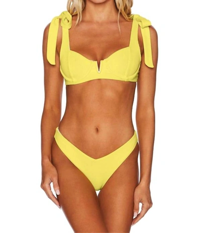 Beach Riot Vanessa Bikini Bottom In Lilikoi In Multi