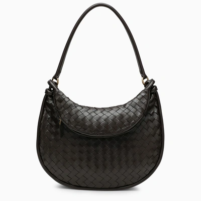 Bottega Veneta Womens Fondant Intrecciato-weave Leather Shoulder Bag In Brown