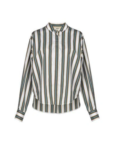 Ports 1961 Striped Shirt In Maroon