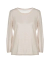 Agnona Cashmere Blend In Beige