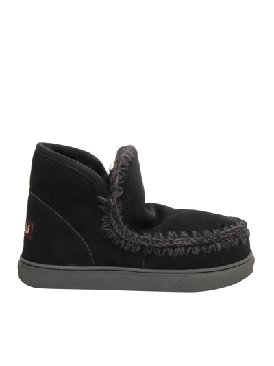 Mou Eskimo Sneakers In Black