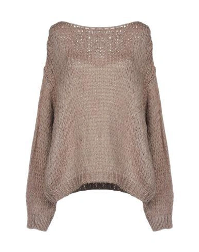 Roberto Collina Sweater In Dove Grey