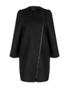 Emporio Armani Coat In Black