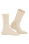 Falke Active Breeze Crew Socks In Cream