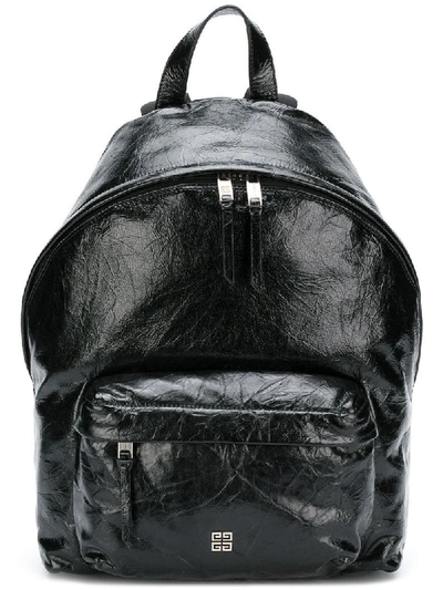 Givenchy Creased-leather Backpack - Black - One Siz