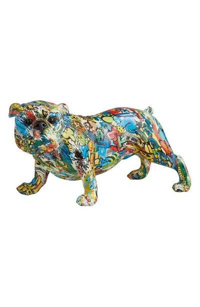 Uma Novogratz Multicolored Dog Sculpture