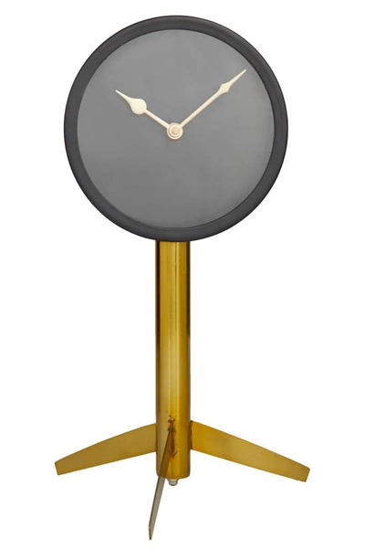 Uma Novogratz Standing Clock In Black