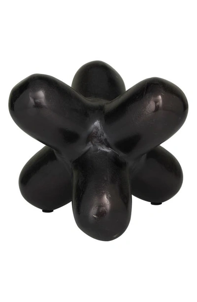 Uma Novogratz Aluminum Sculpture In Black
