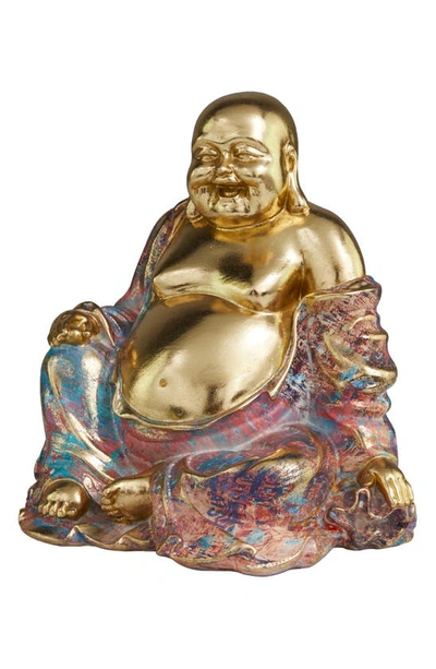 Uma Novogratz Multicolored Sculpture In Gold Multi