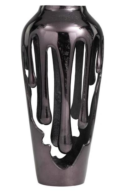 Uma Drip Vase In Black