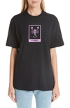 Vetements Horoscope T-shirt In Black/ Scorpio