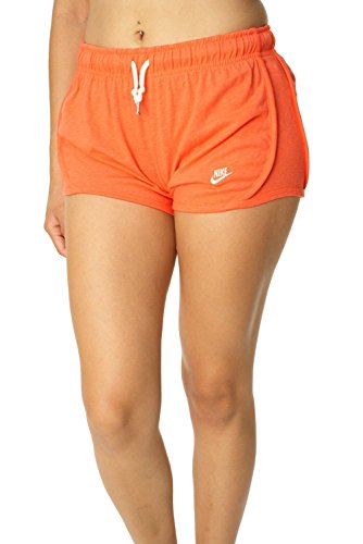 bright orange nike shorts
