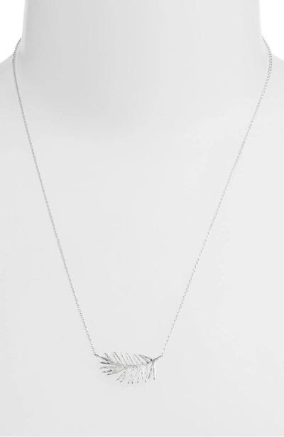 Gorjana Palm Adjustable Necklace In Silver