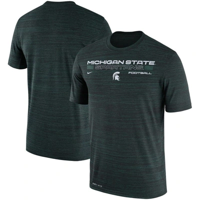 Nike Green Michigan State Spartans Team Velocity Legend Performance T-shirt