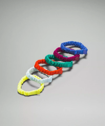 Lululemon Skinny Scrunchies 6 Pack