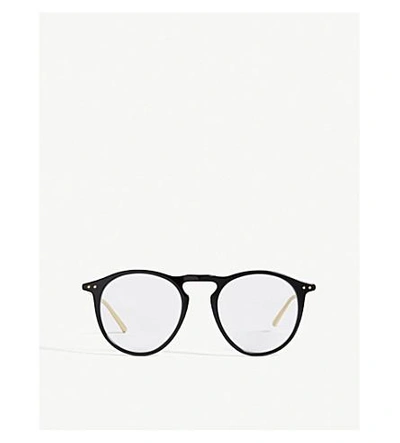 Linda Farrow Lfl608 Oval-frame Glasses In Black