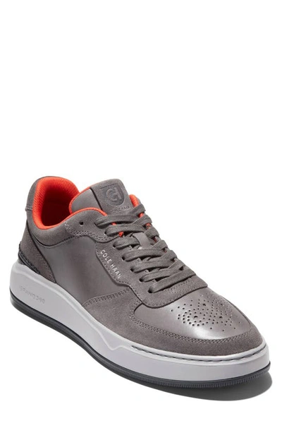 Cole Haan Grandpro Crossover Sneaker In Pavement/ Citrus Red