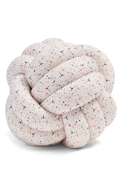 Bearaby Hugget Large Knot Organic Cotton Pillow In Terrazzo