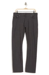 John Varvatos Regular Fit 5-pocket Pants In Grey Heather