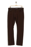 John Varvatos Regular Fit 5-pocket Pants In Wood Brown