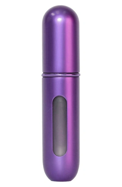 Quality King Classic Purple Fill Perfume Atomizer In White