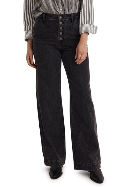 Madewell Superwide Leg Jeans In Selwick Wash