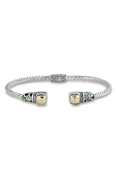 Samuel B. Sterling Silver Twist Cable Bracelet In Metallic