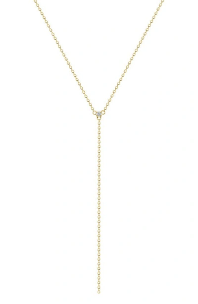 Ron Hami 14k Yellow Gold Diamond Y-necklace