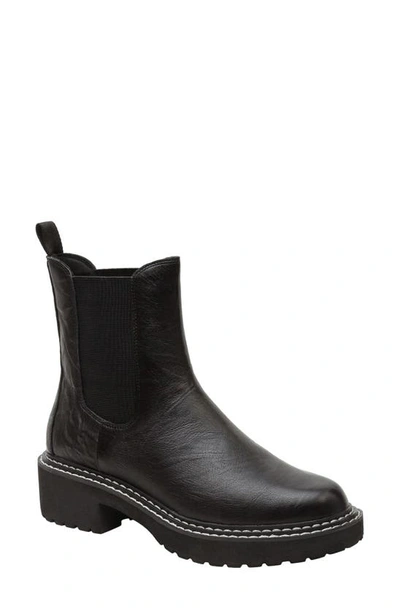 Lisa Vicky Pub Lug Chelsea Boot In Black