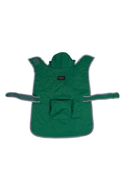 Pendleton Dog Rain Coat In Green