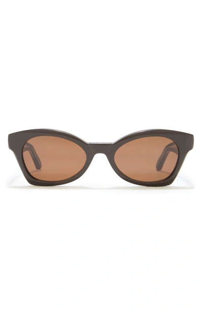 Balenciaga 53mm Cat Eye Sunglasses In Brown