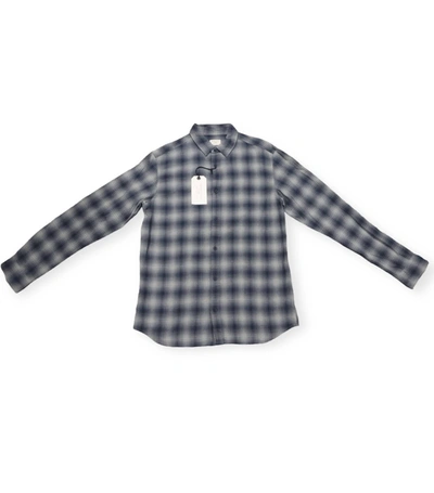Selected Men's Shntworivel Long Sleeve Shirt In Agave/green In Multi