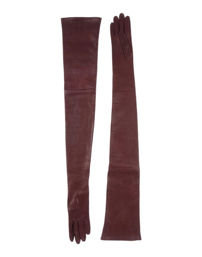 Maison Margiela In Maroon