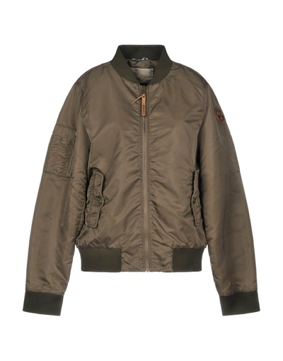 Napapijri Bomber In Dark Brown