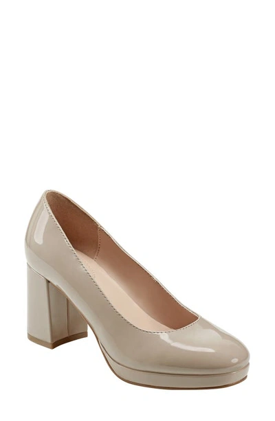 garda block heel pump