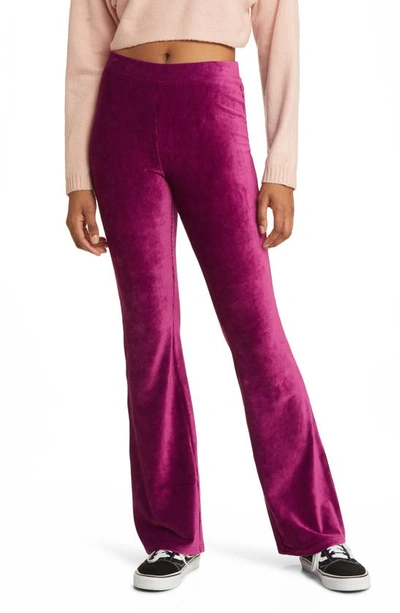 Bp. Cord Velour Leggings In Purple Magenta