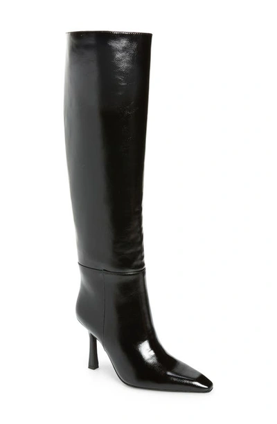 Jeffrey Campbell Sincerely Over The Knee Boot In Black