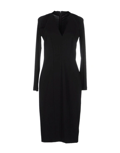 Donna Karan Knee-length Dress In Black