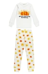L'ovedbaby X 'the Very Hungry Caterpillar™' Kids' Fitted Organic Cotton Two-piece Pajamas In Sunny Day