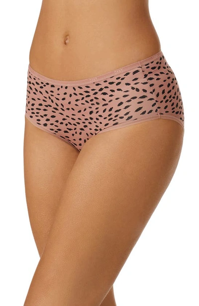 Dkny Table Tops Briefs In Animal Stroke Print