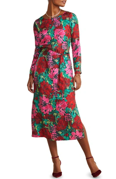 maxi long dresses on sale Petal and Pup Women's Tully Maxi Dress - Berry Floral main image 0