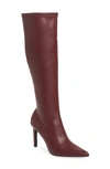 Open Edit Viv Pointy Toe Boot In Burgundy London