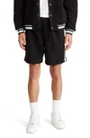 Bp. High Pile Fleece Sweat Shorts In Black