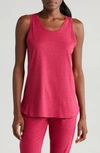 Zella Liana Restore Soft Lite Tank In Pink Bright