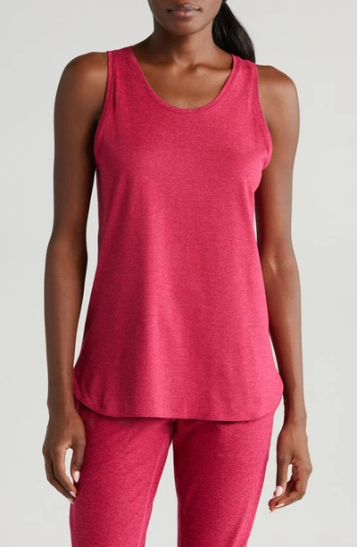 Zella Liana Restore Soft Lite Tank In Pink Bright