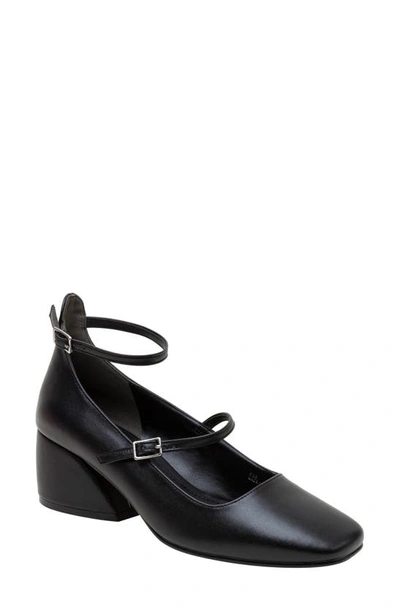 Lisa Vicky Saint Ankle Strap Pump In Black