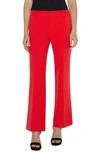 Liverpool Los Angeles Kelsey Flare Stretch Suiting Pants In Tango Red